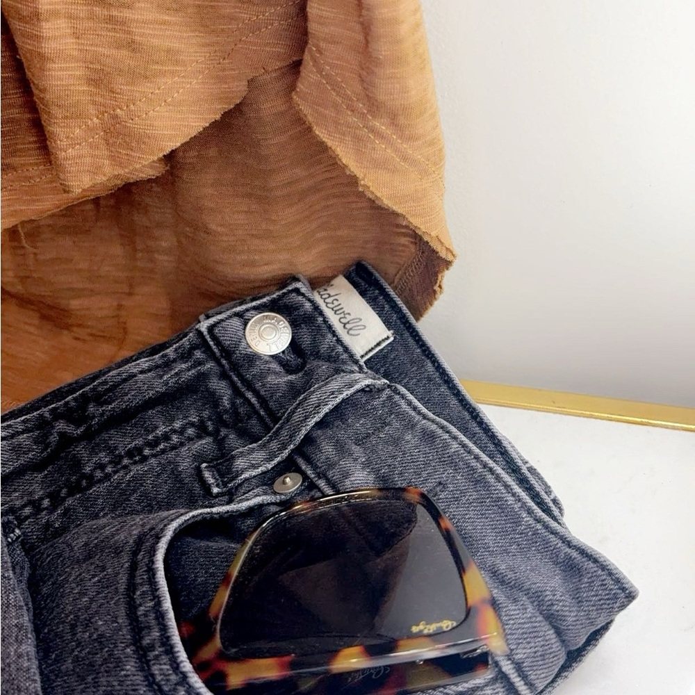 Madewell Black High Rise Jeans
